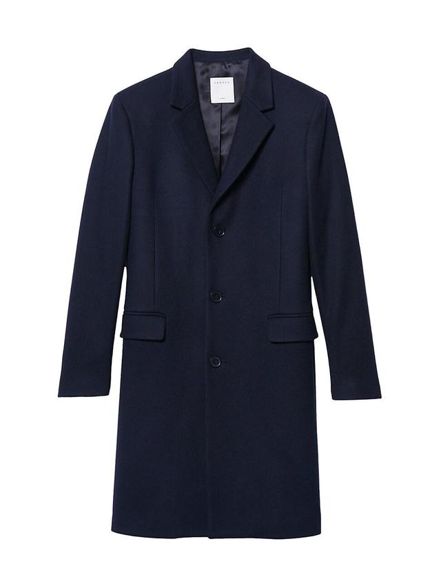 Mens Wool Top Coat Product Image