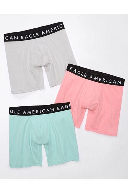 AEO Mens 6 Classic Boxer Brief 3-Pack Men's Product Image