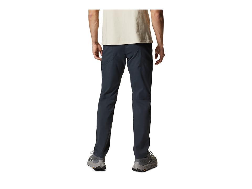 Mountain Hardwear Hardwear AP Active Pants (Dark Storm 1) Men's Clothing Product Image