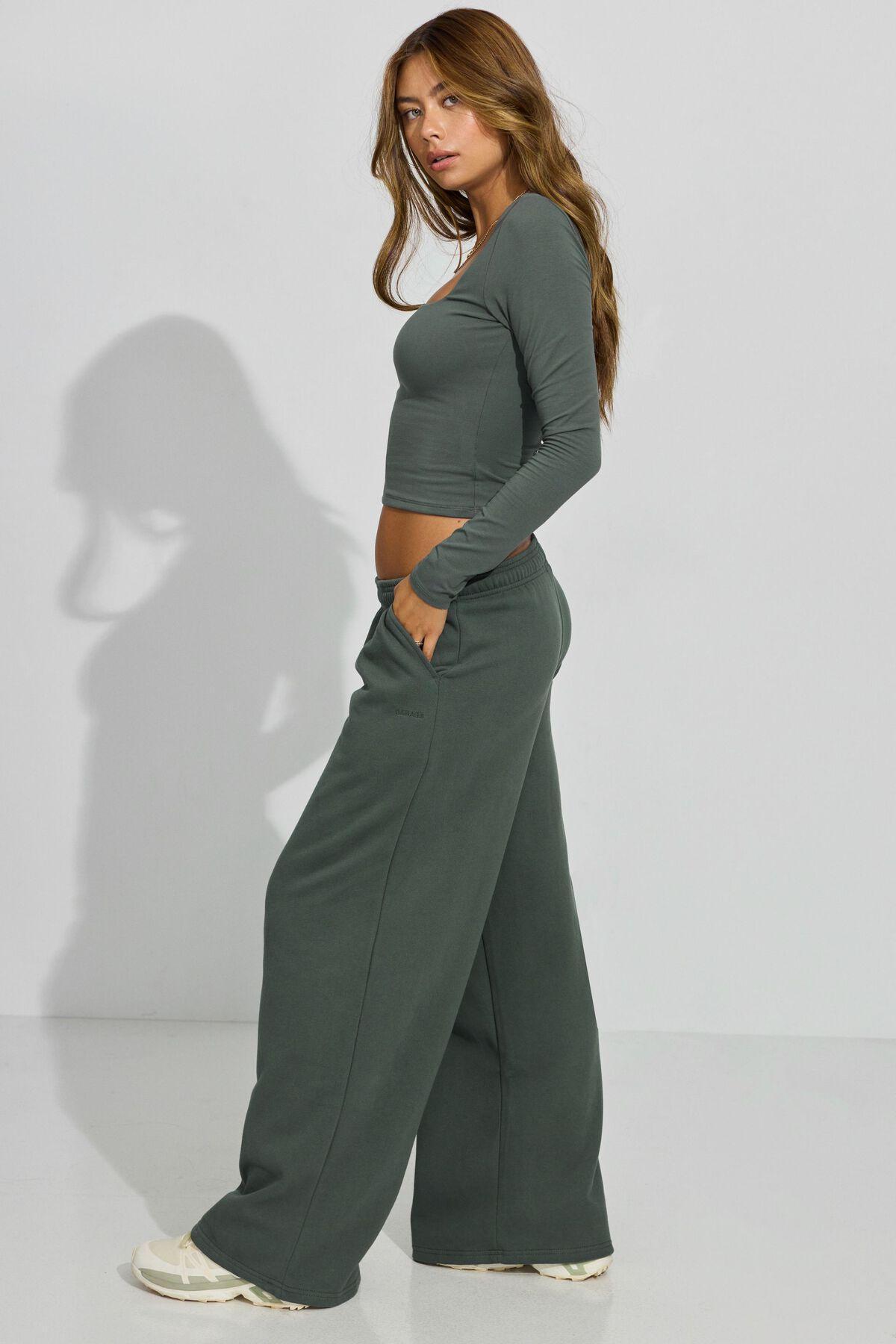 UltraFleece Mega Wide Leg Sweatpants Product Image