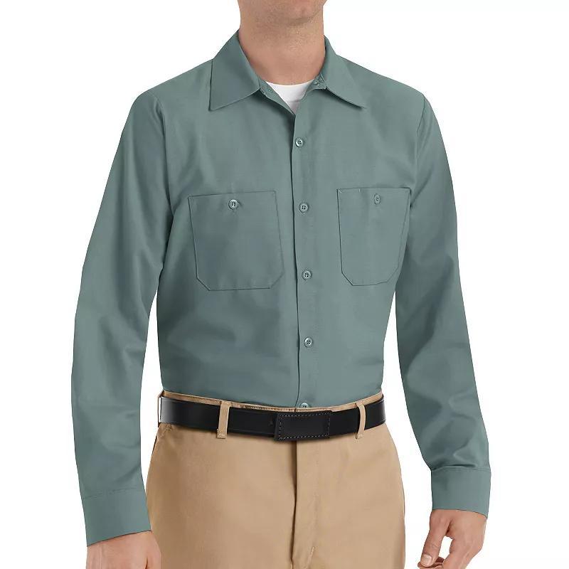 Mens Kap Classic-Fit Industrial Button-Down Work Shirt Product Image