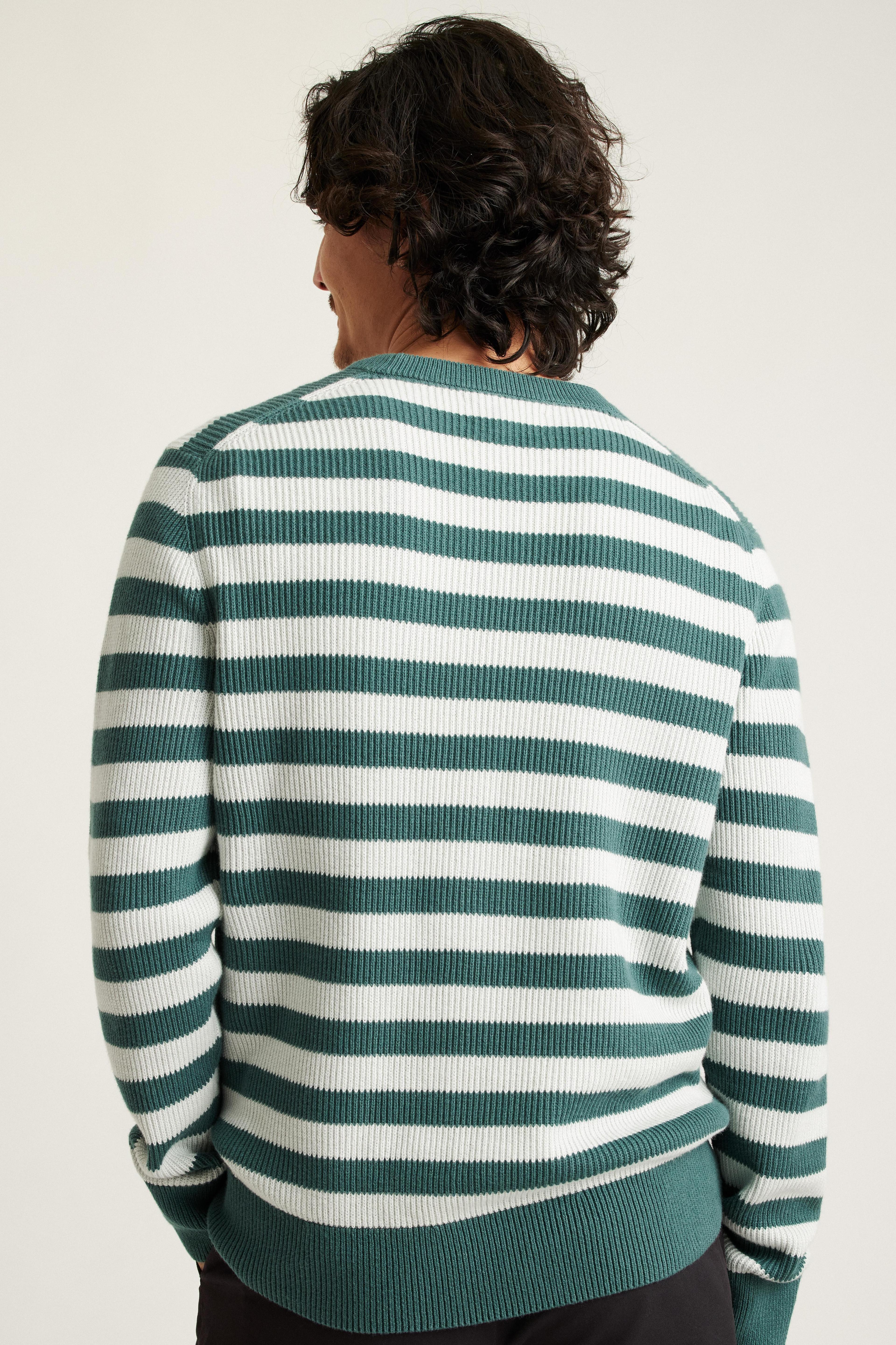 Cotton Cashmere Crew Neck Sweater Product Image