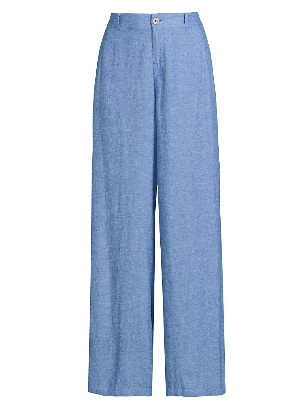 Womens Rumba Linen-Blend Trousers product image