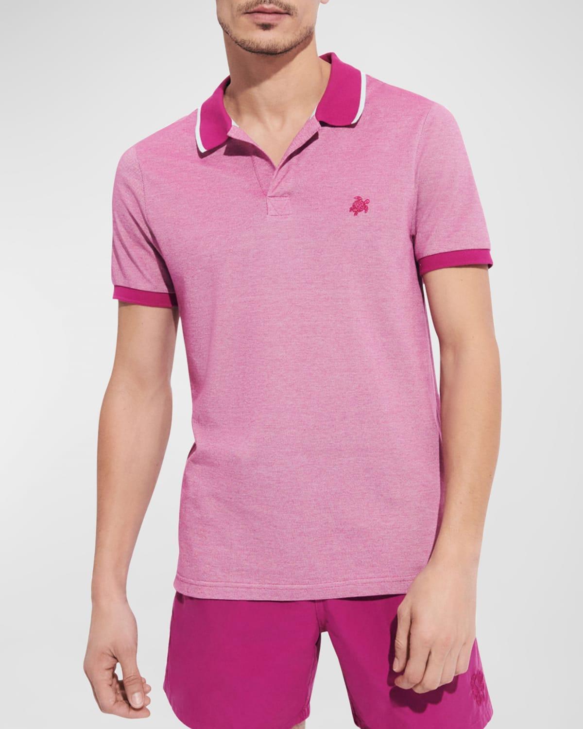 Mens Pique Polo Shirt Product Image