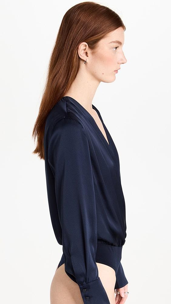 Favorite Daughter The Date Blouse Thong Bodysuit | Shopbop Product Image