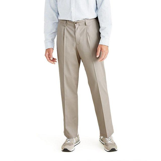 Big & Tall Dockers Stretch Easy Khaki Classic-Fit Pleated Pants, Mens Product Image