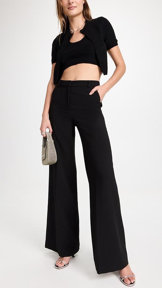 L'AGENCE Pilar Wide Leg Pants | Shopbop Product Image