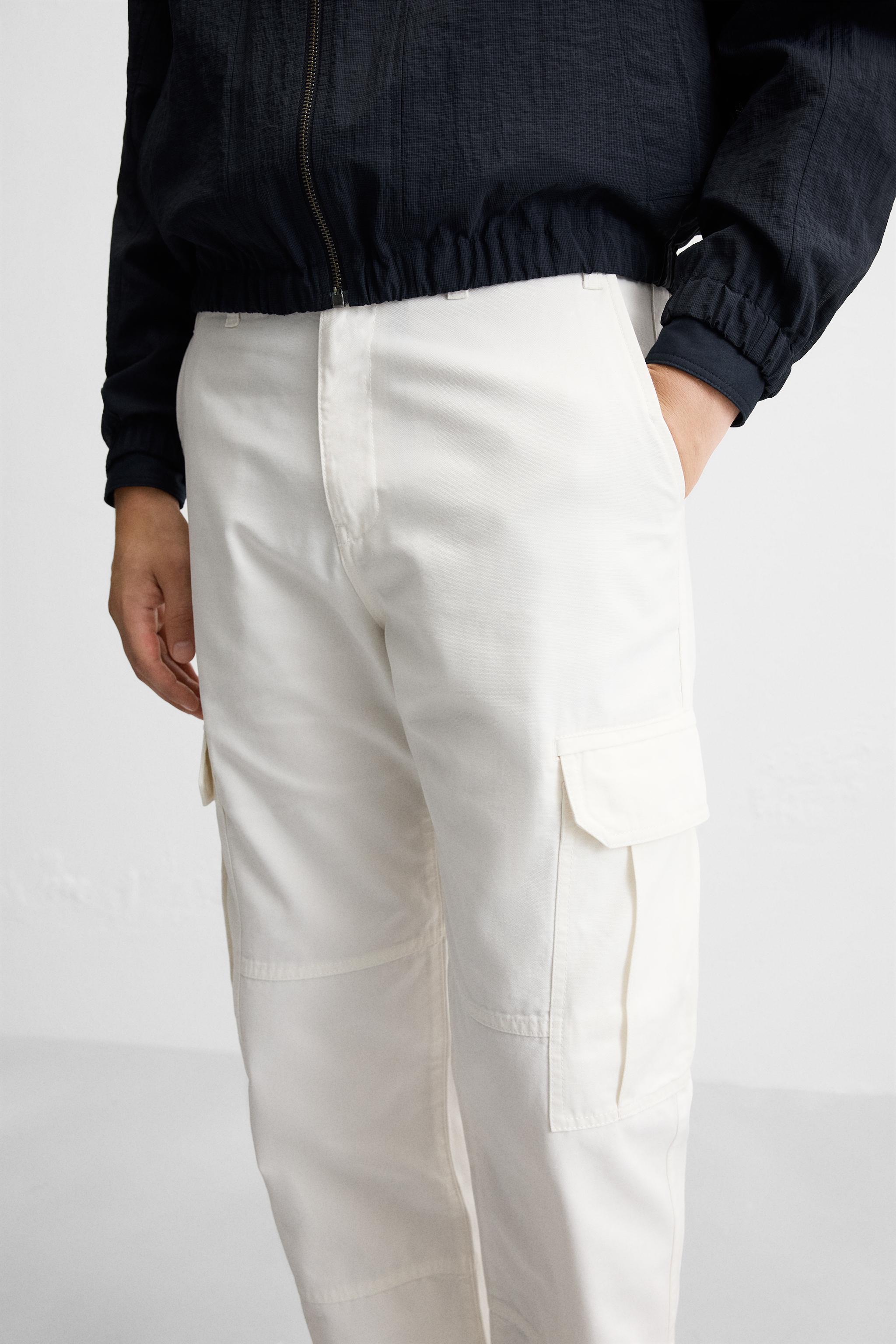 CANVAS CARGO PANTS Product Image