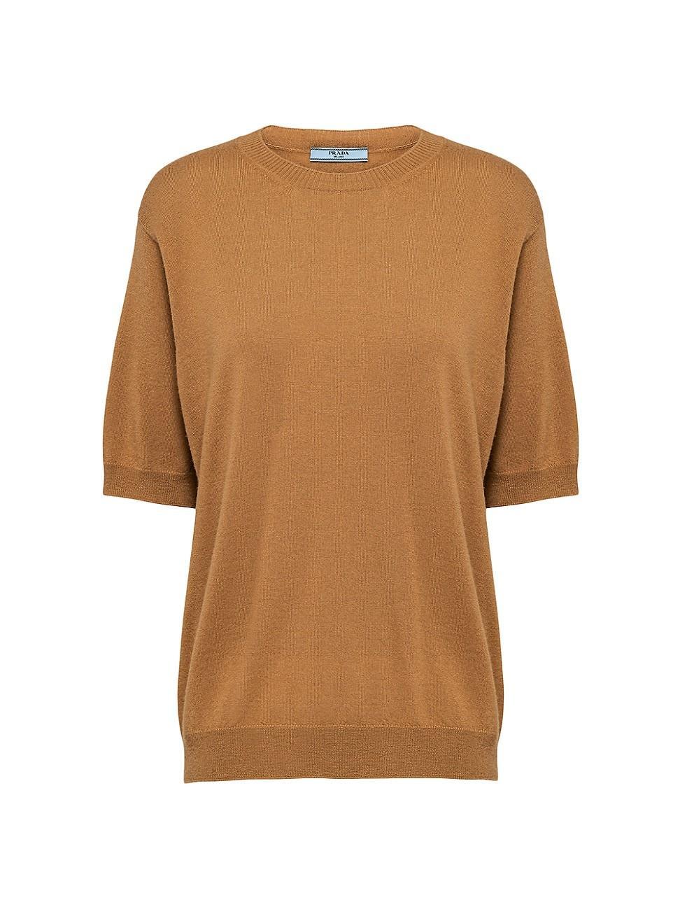 Womens Cashmere Crew-Neck Sweater product image