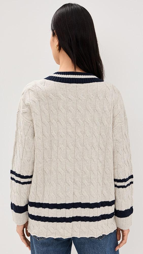 Moon River Striped Sweater | Shopbop Product Image