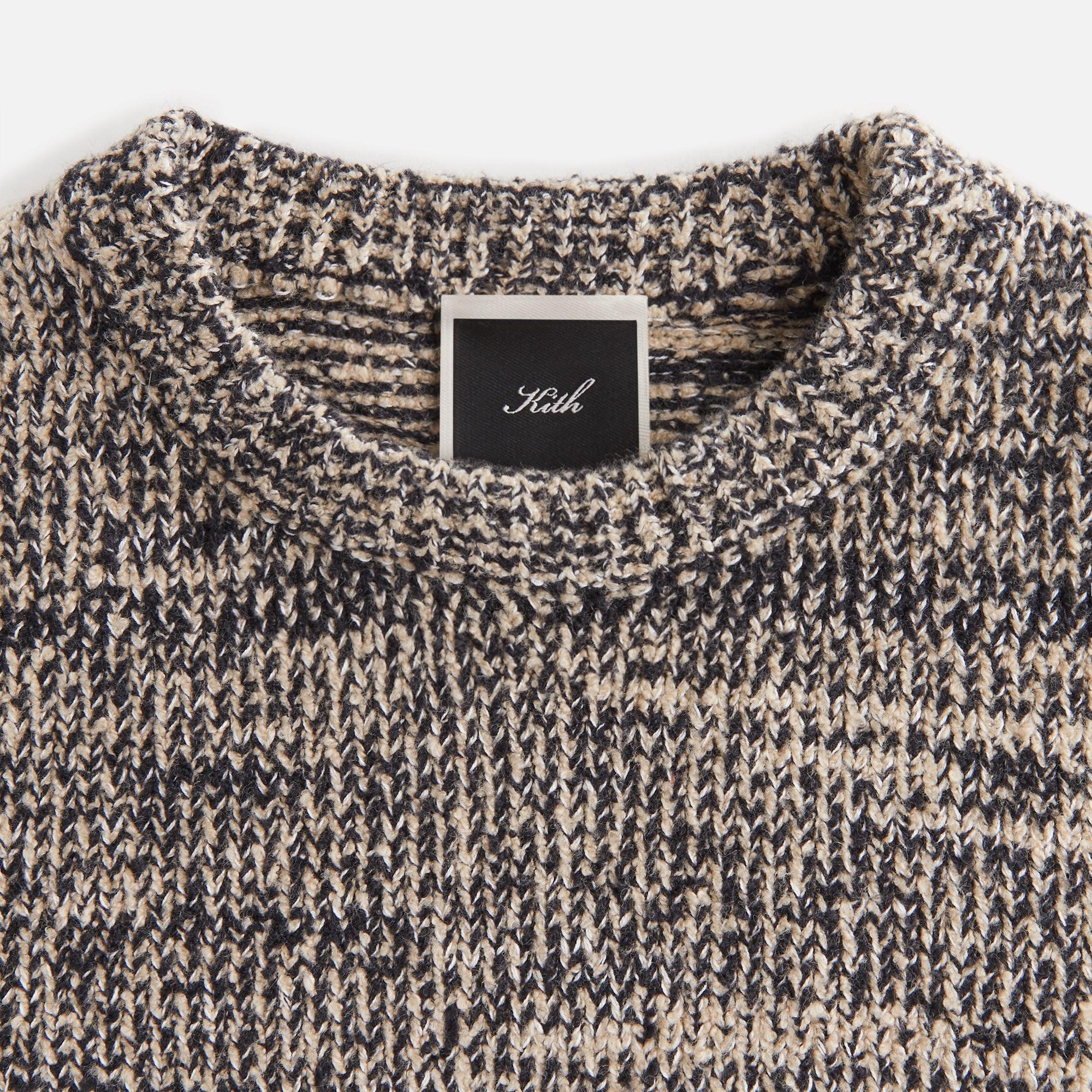 Kith Women Sloane Chenille Sweater - Black Female Product Image