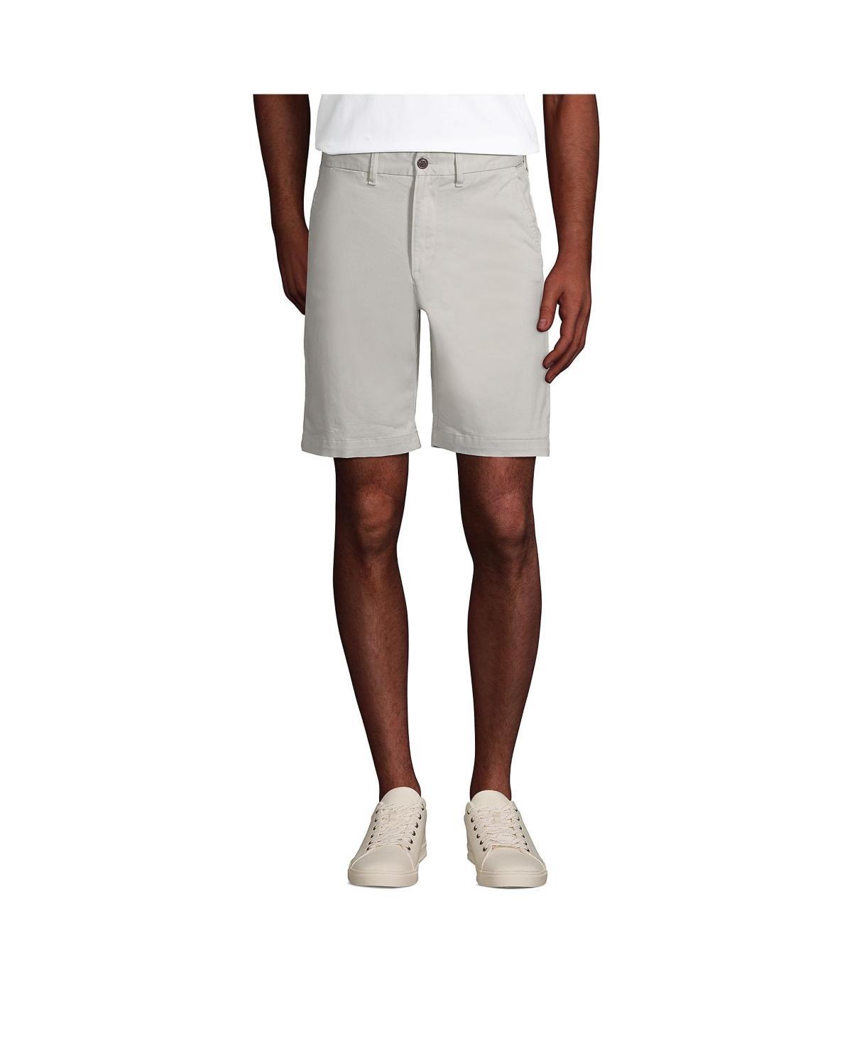 Mens Lands End 9-inch Comfort-Waist Comfort-First Knockabout Chino Shorts Radiant Blue Product Image