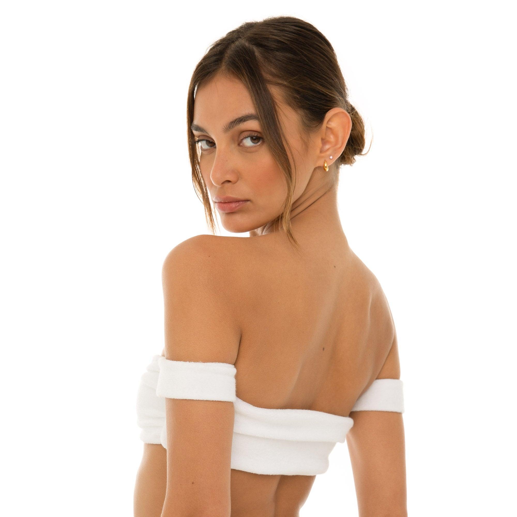 Zora Terry Bikini Top Product Image