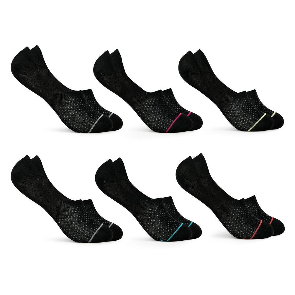 Fruit of the Loom Womens Breathable Mesh Lightweight 6pk Liner Athletic Socks 4-10 Product Image