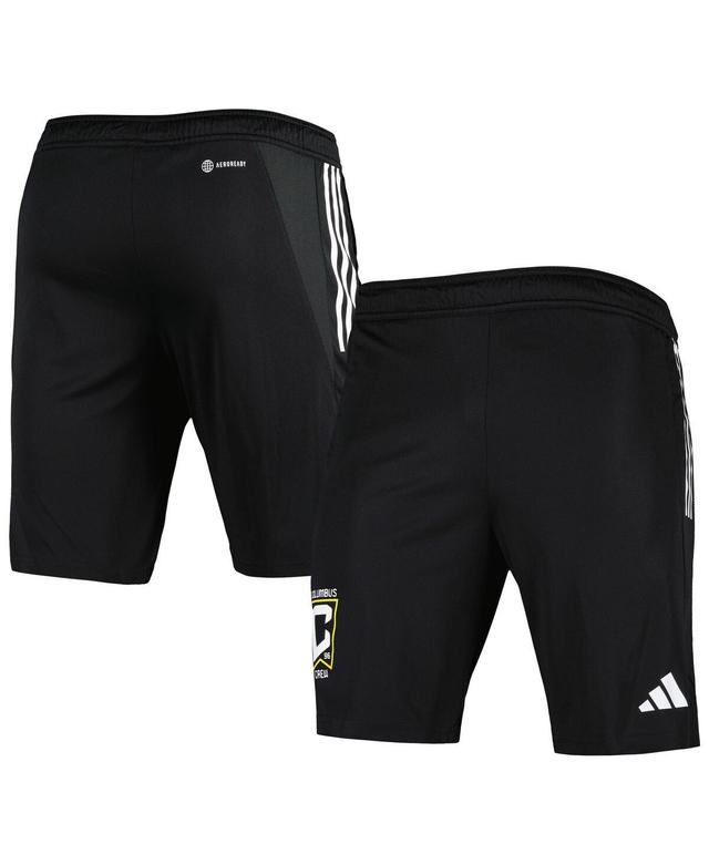 Mens adidas Black Columbus Crew 2023 On-Field Aeroready Training Shorts Product Image