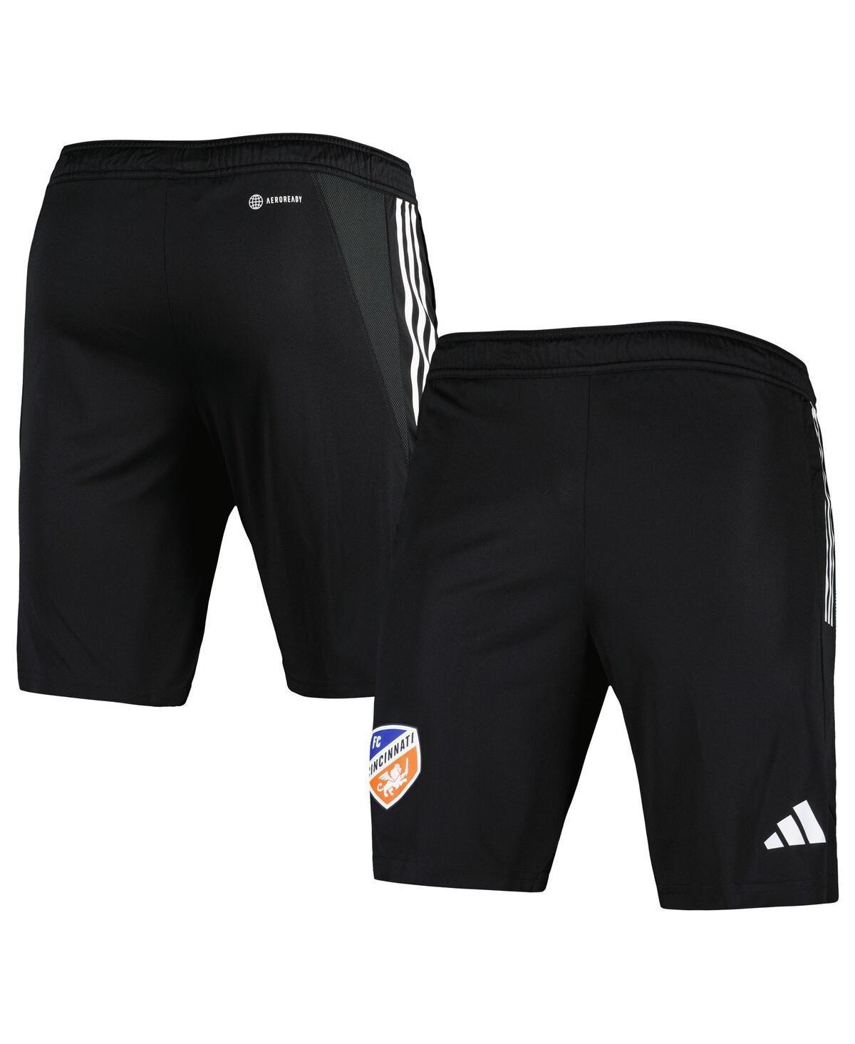 Mens adidas Black Portland Timbers 2023 On-Field Aeroready Training Shorts Product Image