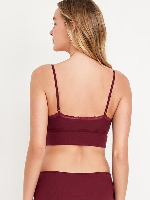 Longline Waffle Bralette Product Image