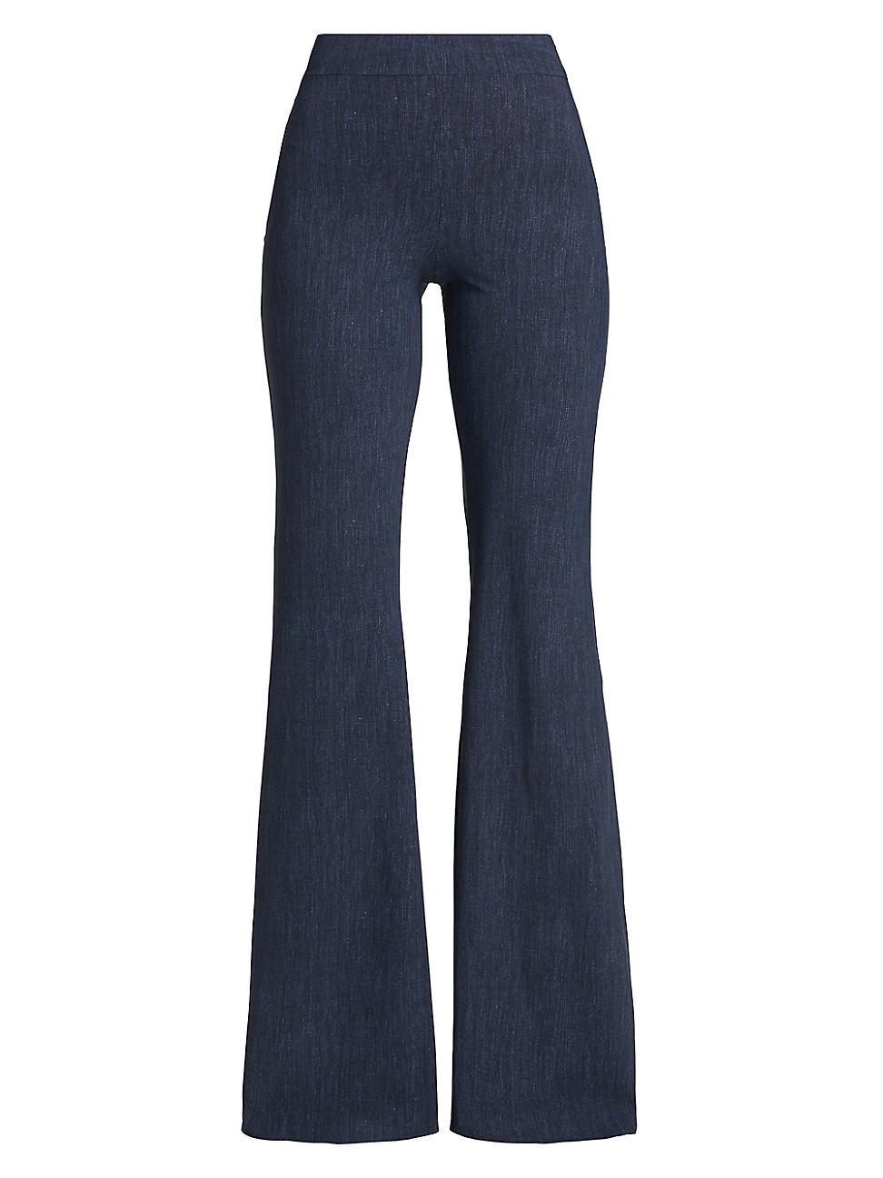 Womens Lener Jean Print Wide-Leg Pants Product Image