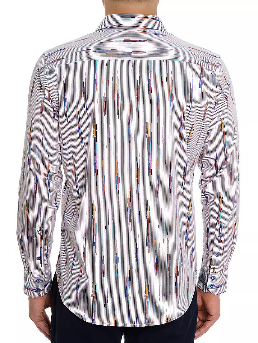 Shipping Lines Floral Button-Front Shirt Product Image