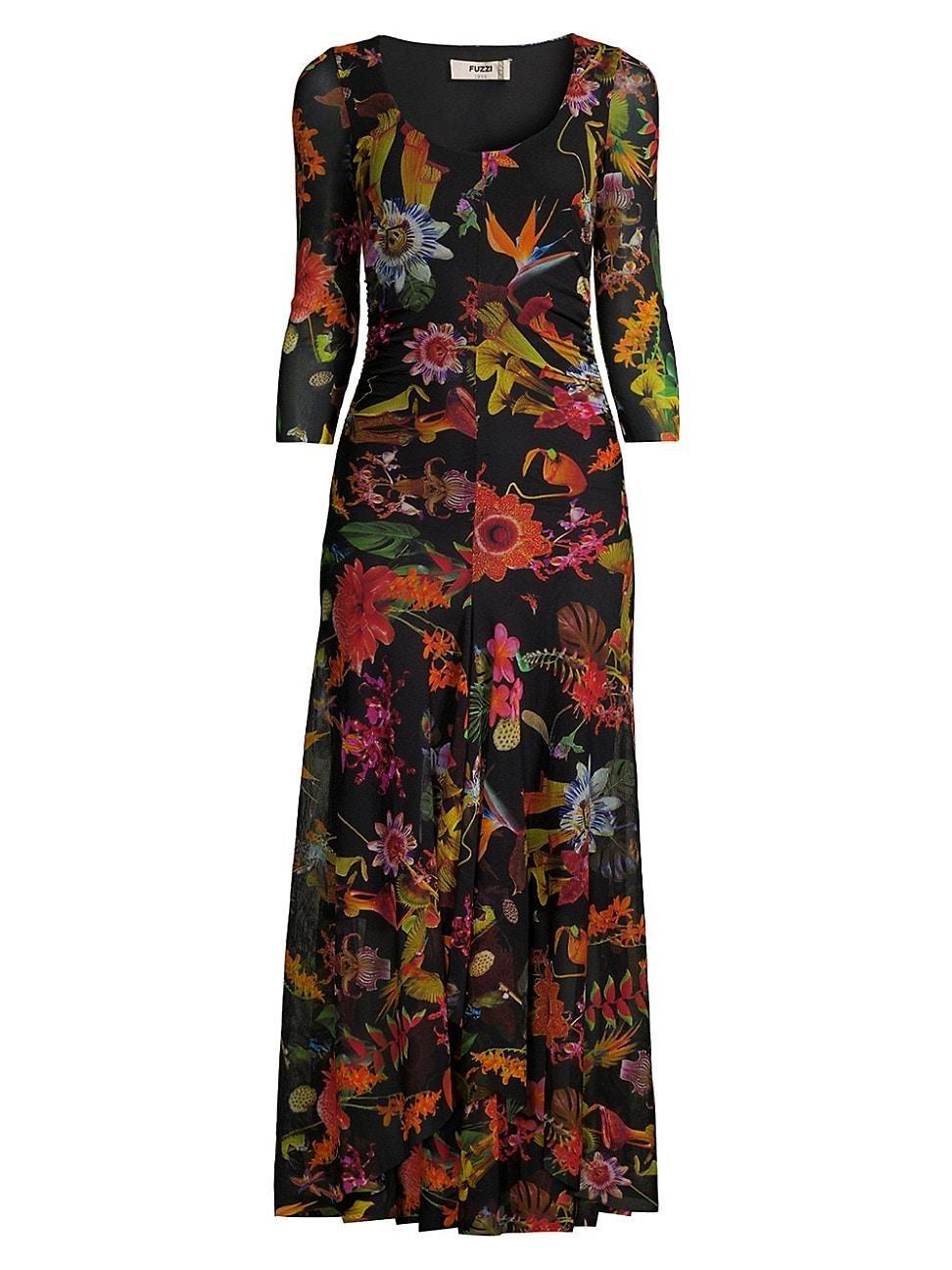 Womens Abito Floral Maxi-Dress Product Image