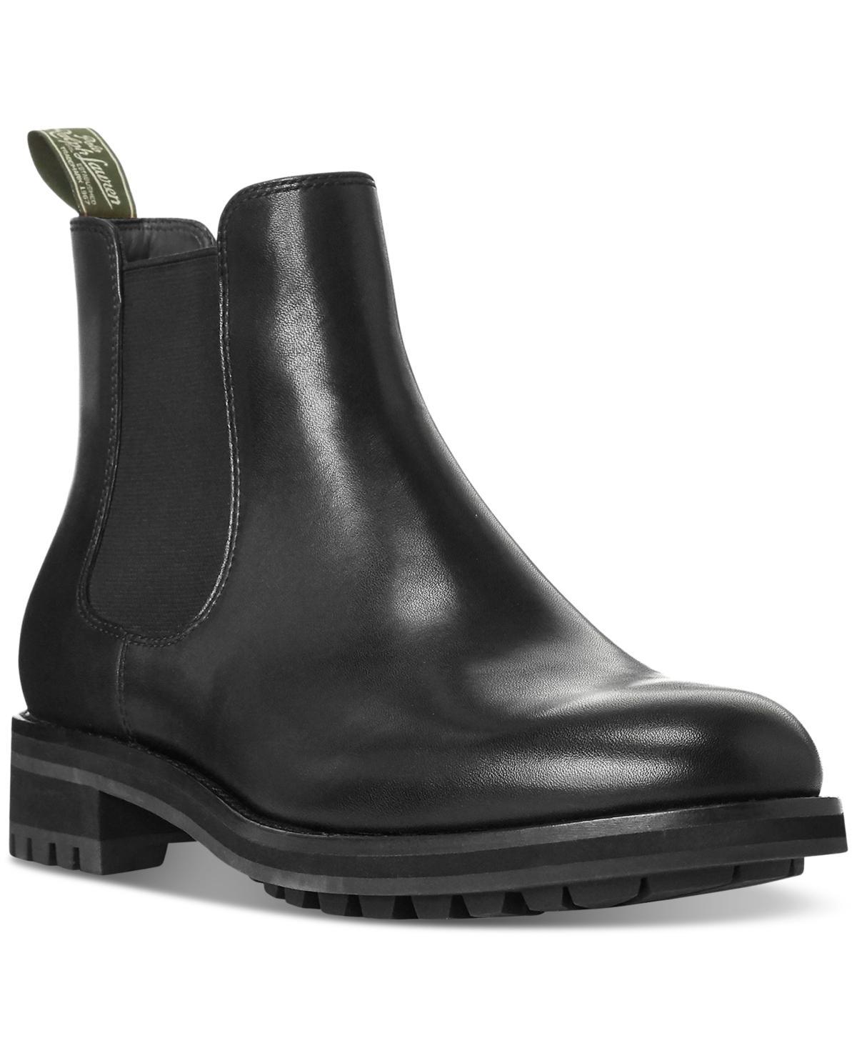 Polo Ralph Lauren Mens Bryson Leather Chelsea Boot Product Image