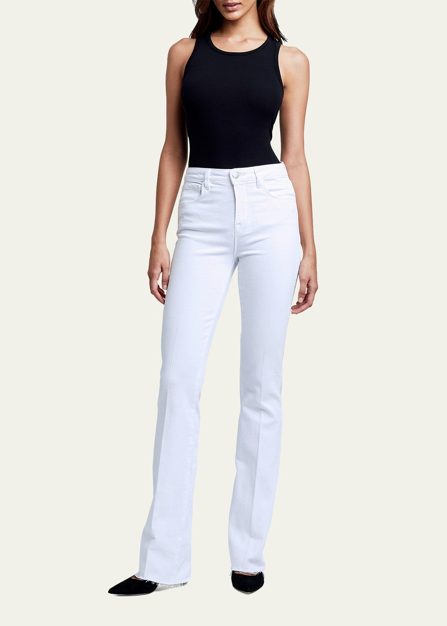 Womens Ruth High-Waisted Straight Jeans Product Image