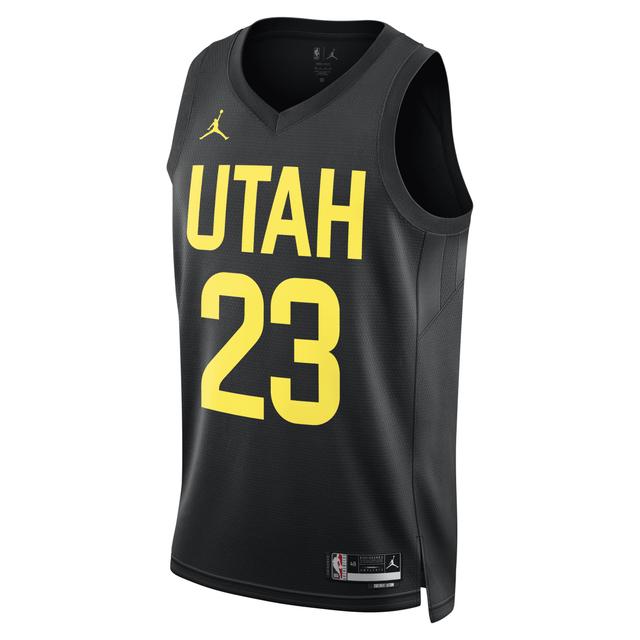 Mens Utah Jazz Statement Edition Jordan Dri-FIT NBA Swingman Jersey Product Image