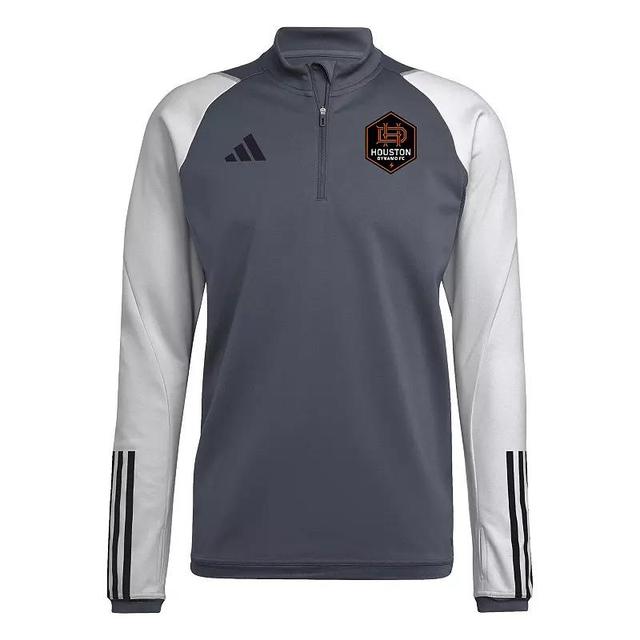 Mens adidas Gray Nashville SC 2024 On-Field AEROREADY Quarter-Zip Training Top Product Image