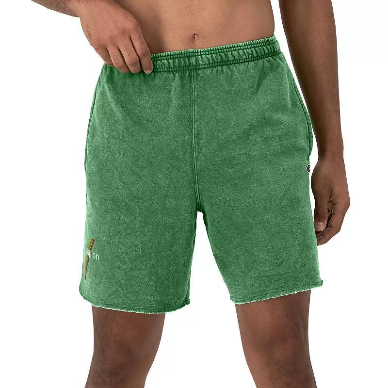 Mens Champion 7-Inch Mineral Dye Fleece Shorts Product Image