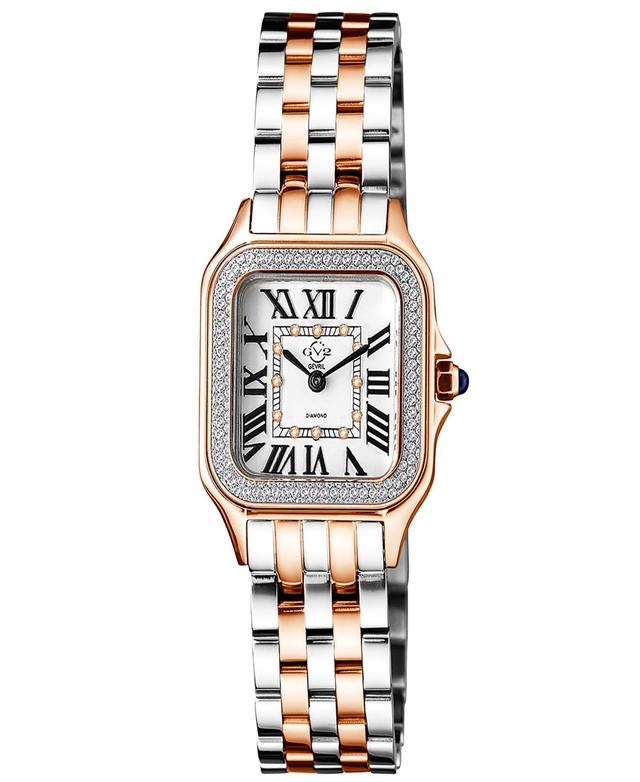 GV2 by Gevril Womens Milan Two-Tone Stainless Steel Watch 27.5mm Product Image