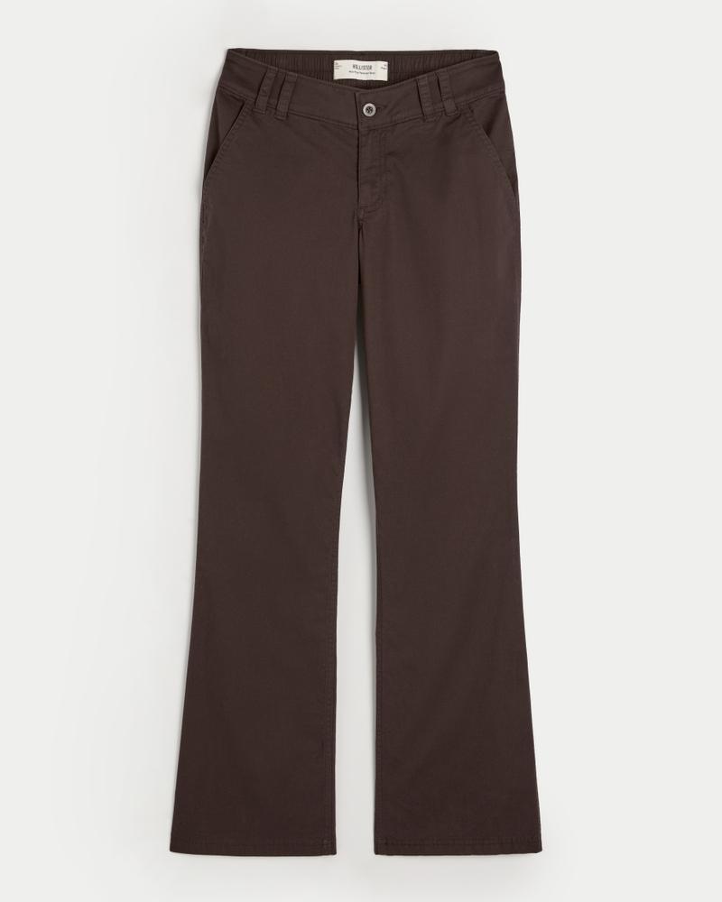 Mid-Rise Relaxed Boot Pants Product Image