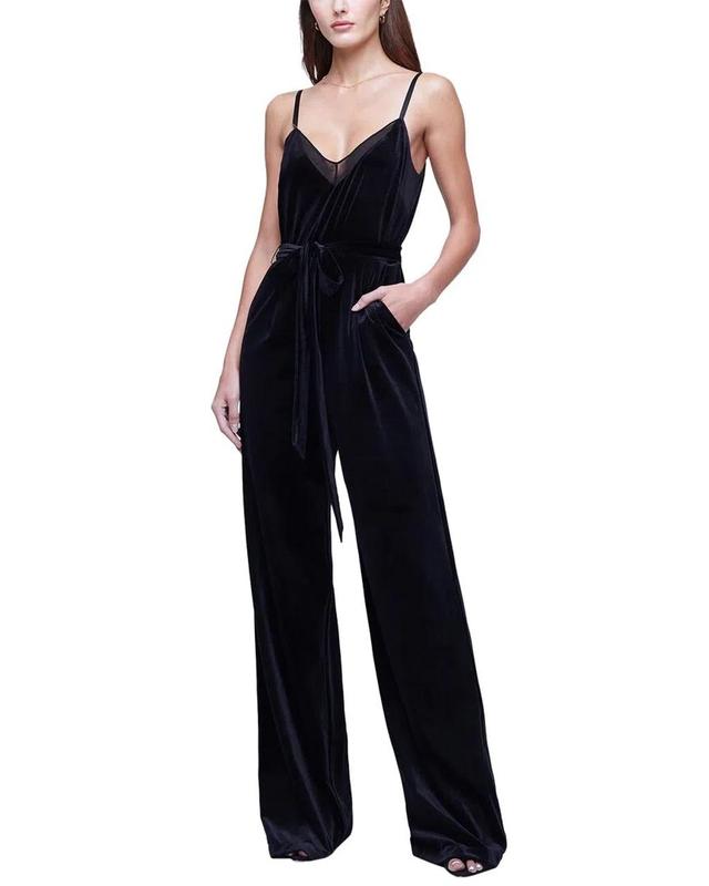 L'agence Justice Jumpsuit In Black Product Image