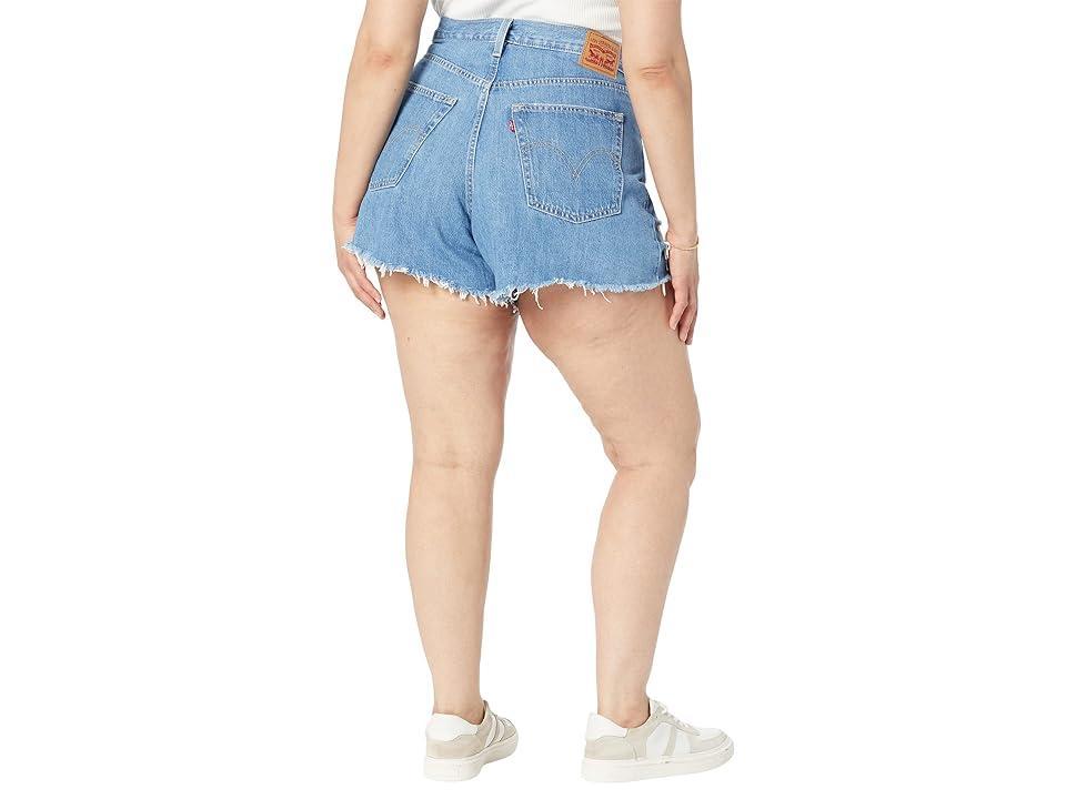 Levi's(r) Womens High-Waisted Mom Shorts (Let It Be Fun) Women's Clothing Product Image