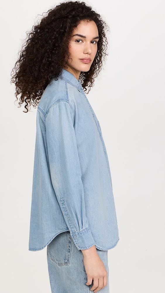 AYR The Denim Deep End Button Down Shirt | Shopbop Product Image