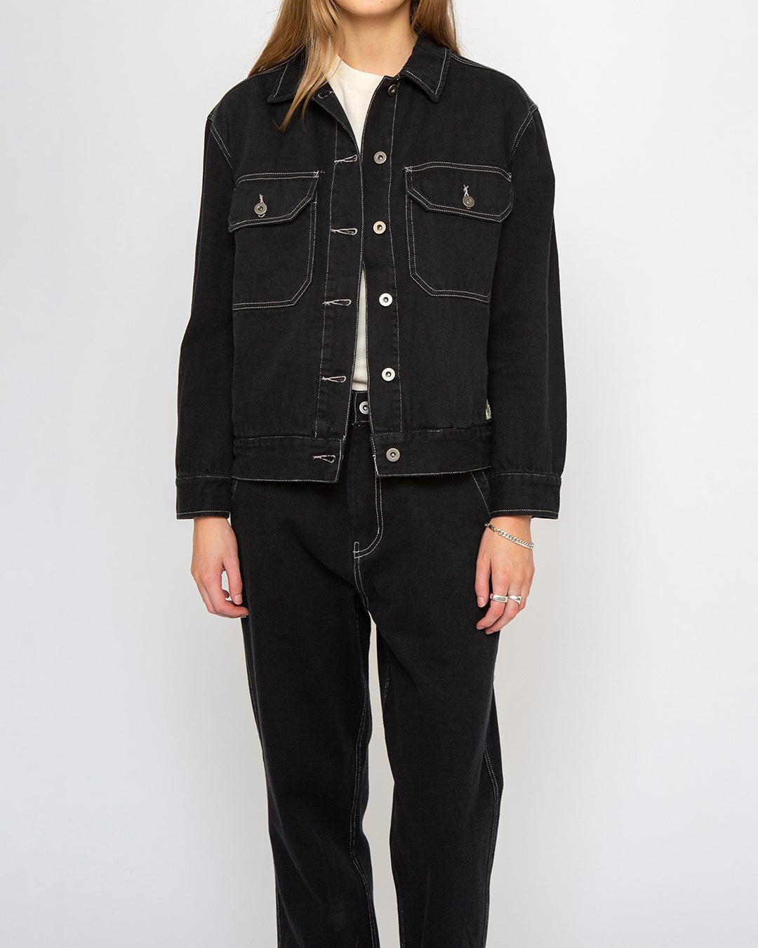 Coby Jacket (Oversized Fit) - Black Product Image