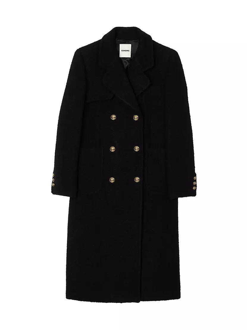 Long Double-Breasted Coat Product Image