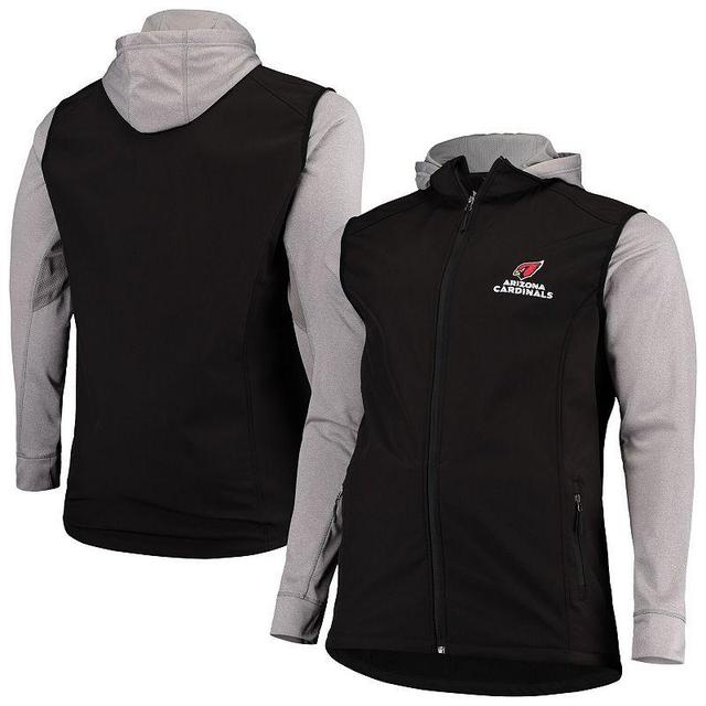 Mens Dunbrooke /Gray Arizona Cardinals Big & Tall Alpha Full-Zip Hoodie Jacket Product Image