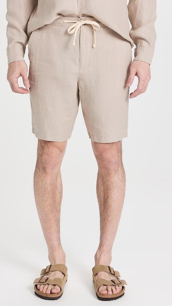 Vince Lightweight Hemp Shorts 9" | Shopbop Product Image