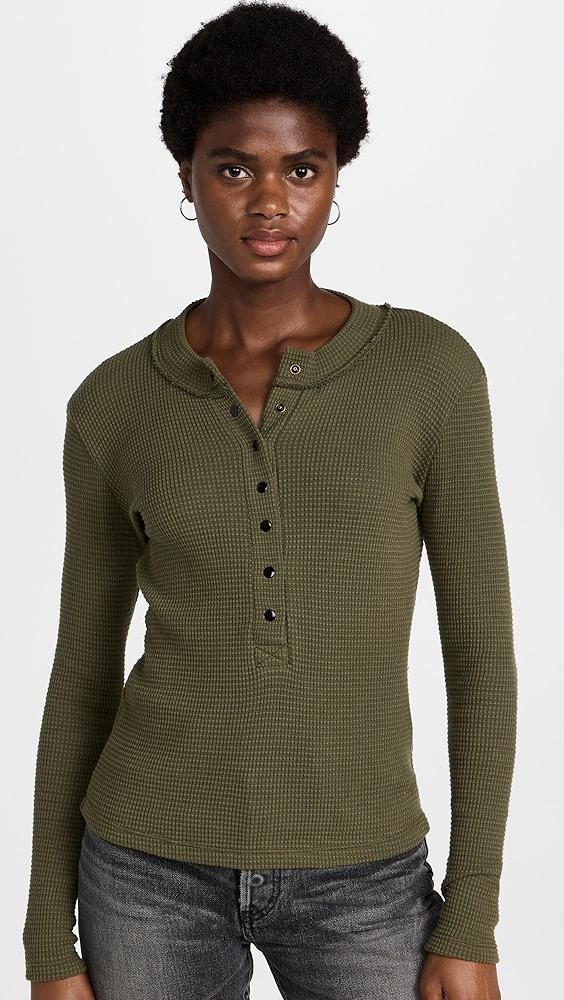 ASKK NY Snap Henley Top | Shopbop Product Image