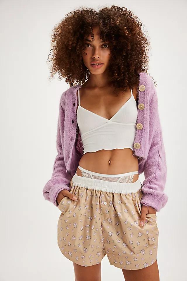 For Love & Lemons Tamren Boxer Shorts product image