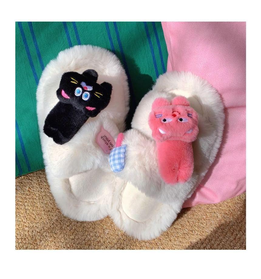 Rabbit Fluffy Slippers product image