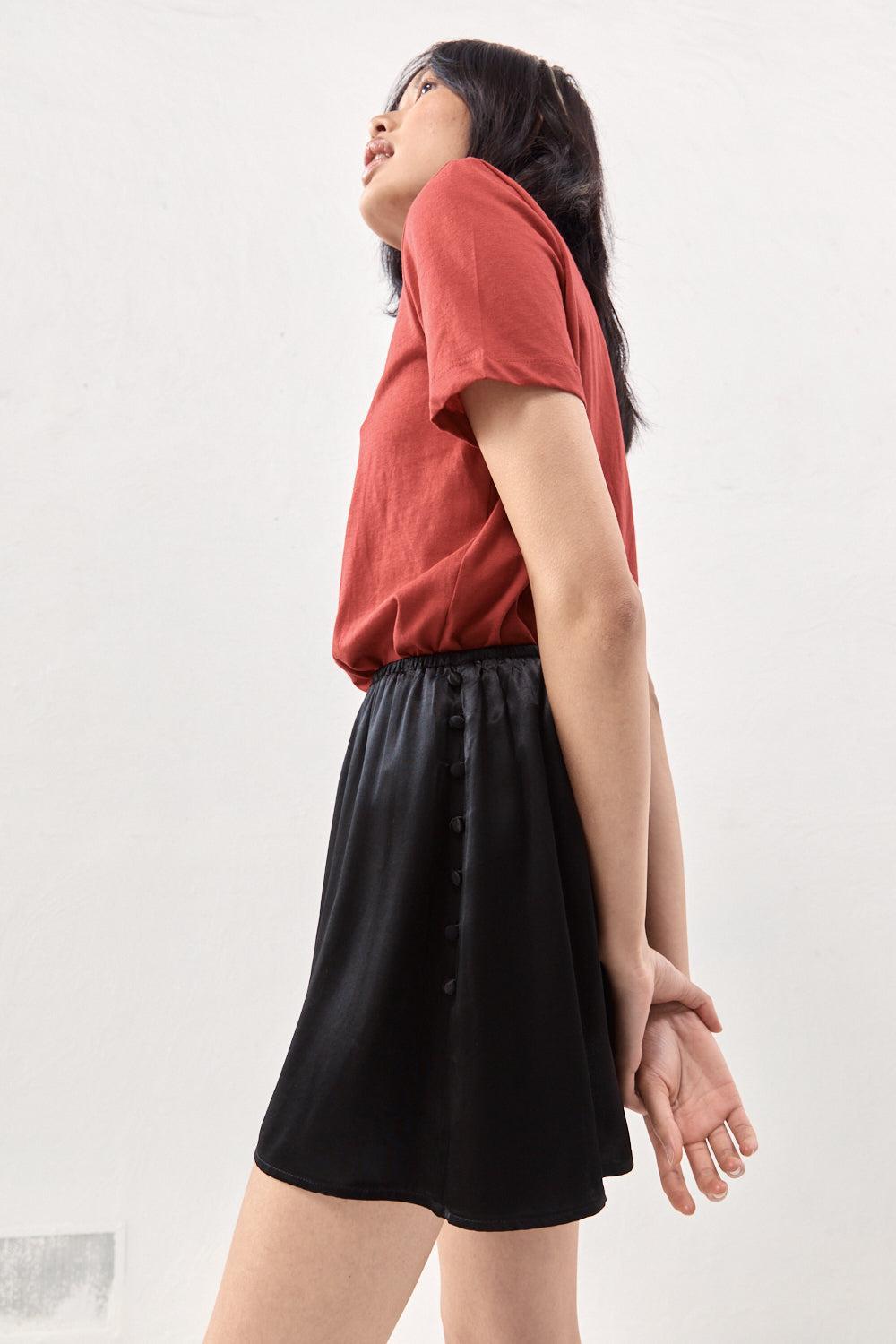 Freya Mini Skirt Black Product Image