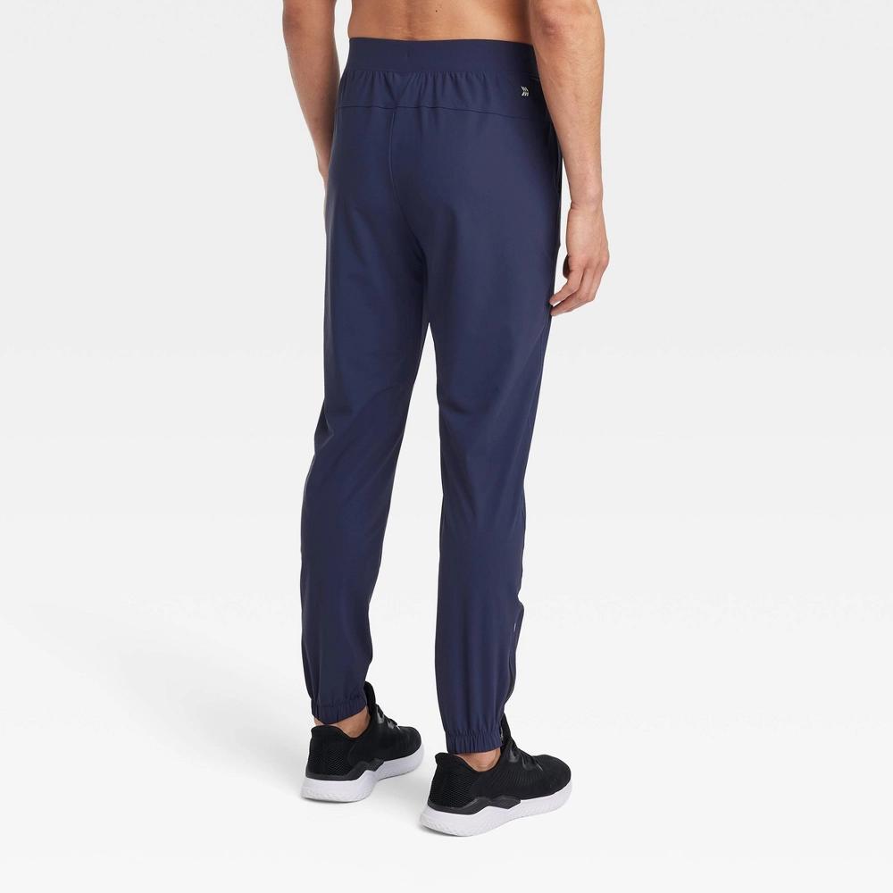 Mens Lightweight Tricot Jogger Pants - All In Motion Navy XXL Product Image