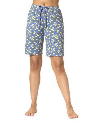 Women's Classic Lemons Bermuda Pajama Shorts Product Image