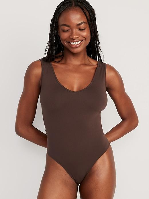 Seamless Base-Layer Tank Top Bodysuit Product Image