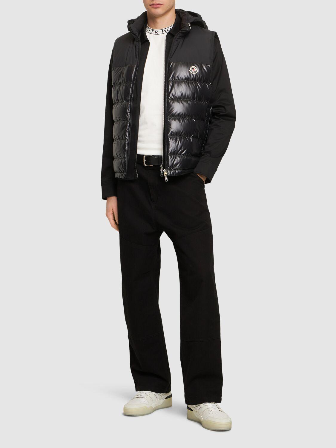 MONCLER Cerces Tech Down Vest In Black Product Image