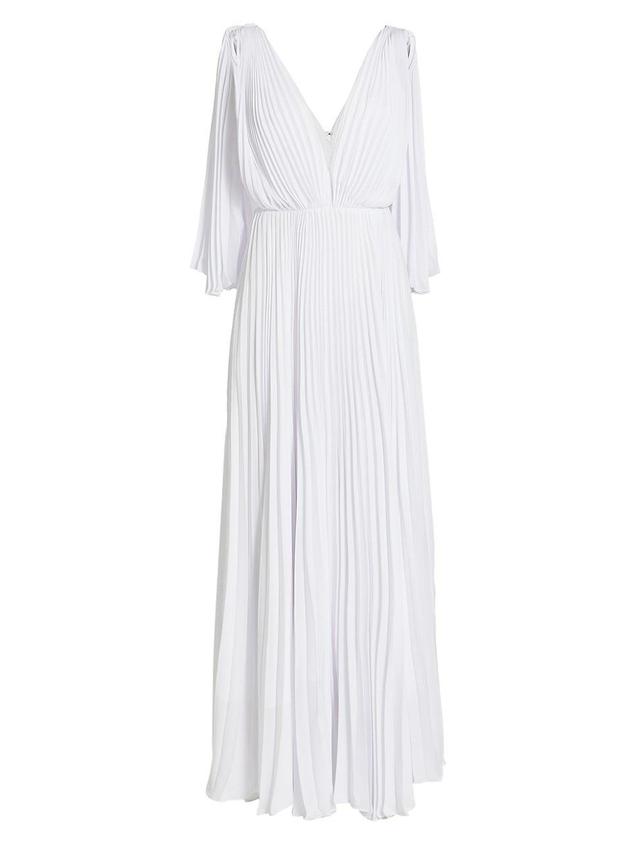 Womens La Capa Pliss Maxi Dress Product Image