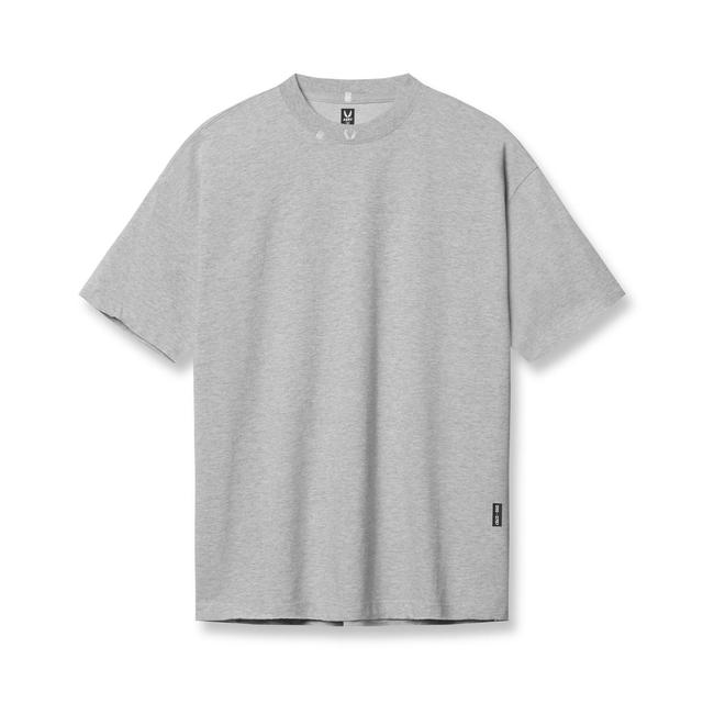 0797. Tech Essential™ Relaxed Tee - Heather Grey Product Image