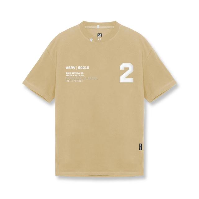 0797. LE Tech Essential™ Relaxed Tee - Khaki “BH 2YR ANNI” Product Image