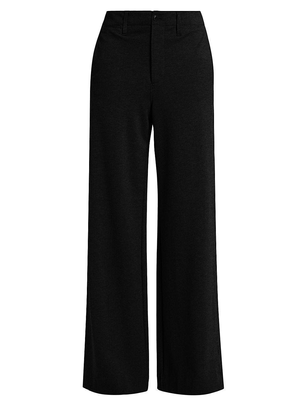 Womens Sofie Ponte Wide-Leg Pants Product Image